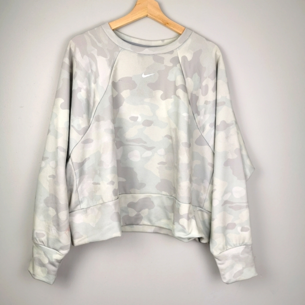 NWT Nike DriFit Long Sleeve Camo Loose Fit XL - Picture 3 of 8